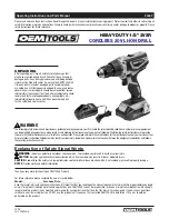 Preview for 1 page of OEM 24482 Operating Instructions And Parts Manual