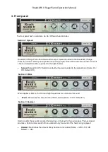 Preview for 6 page of Oenkenstein Audio ROADS MK II Operation Manual