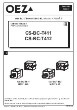 OEZ CS-BC-T411 Instructions For Use preview