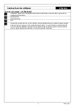 Preview for 6 page of OEZ CS-BD-B422 Instructions For Use Manual