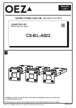 OEZ CS-BL-A022 Instructions For Use Manual preview