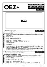 Preview for 6 page of OEZ Distri RZG-Z-1.8 Instructions For Use Manual