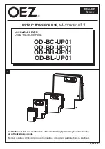 OEZ OD-BC-UP01 Instructions For Use preview