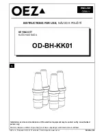 OEZ OD-BH-KK01 Instructions For Use preview