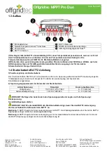 Preview for 5 page of Offgridtec MPPT Pro Duo User Manual