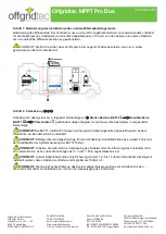 Preview for 12 page of Offgridtec MPPT Pro Duo User Manual