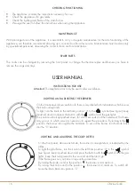 Preview for 16 page of Officine Gullo DFS4P Instructions Manual