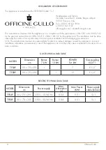 Preview for 8 page of Officine Gullo TPS4GP Instructions Manual