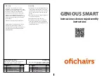 ofichairs GENIOUS SMART Assembly Instructions preview