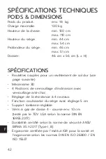 Preview for 42 page of ofinto ergonomic chair Active User Manual