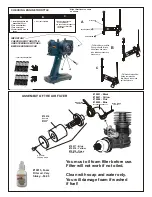 Preview for 4 page of Ofna Racing 9.5 RTR Instruction Manual