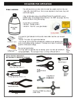 Preview for 2 page of Ofna Racing Ultra LXComp Instruction Manual