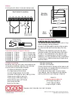 Preview for 2 page of Ogden ETR-9004 Instruction Manual