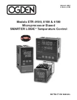 Ogden SMARTER LOGIC ETR-4100 Instruction Manual preview