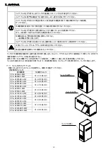 Preview for 19 page of OHM ELECTRIC COOL CABI OCA-H300BC-AW2 Instruction Manual