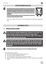 Preview for 39 page of ohmex GRILL 3660 Instruction Manual