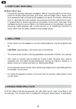 Preview for 16 page of ohmex GRILL-4100 Owner'S Manual