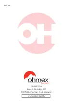 Preview for 148 page of ohmex SMX 6208 Instruction Manual