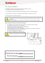 Preview for 20 page of OilQuick OQ 70/55 Operating Manual And Fitting Instructions