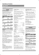 Preview for 1 page of OJ Electronics ETR Series Instructions Manual