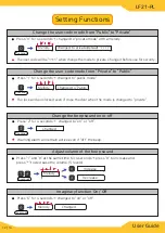 Preview for 12 page of OK DIGITAL LF21-PL User Manual