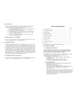 Preview for 4 page of OK International TECHCON SYSTEMS TS250 User Manual