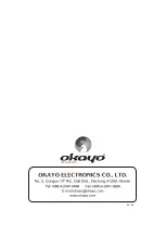 Preview for 24 page of Okayo OMG-100T Plus User Manual