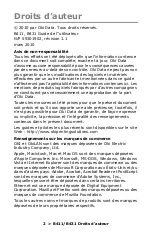 Preview for 2 page of Oki B411d Guide Utilisateur