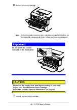 Preview for 49 page of Oki C110 Instruction Manual