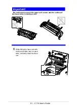 Preview for 61 page of Oki C110 Instruction Manual