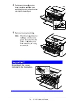 Preview for 74 page of Oki C110 Instruction Manual