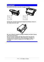 Preview for 76 page of Oki C110 Instruction Manual