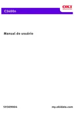 Preview for 1 page of Oki C3600n (Portuguese) Manual Do Utilizador