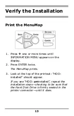 Preview for 13 page of Oki Hard Disk Drive Installation Instructions Manual