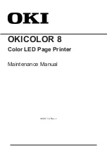 Preview for 2 page of Oki OKICOLOR 8 Maintenance Manual