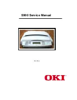 Oki S900 Service Manual preview