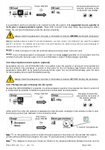 Preview for 13 page of Oksys ECOS-150 Use And Instruction Manual