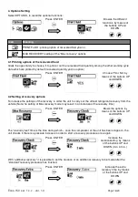 Preview for 16 page of Oksys ECOS-150 Use And Instruction Manual