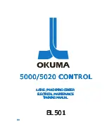 Okuma OSP 5000 Electrical Maintenance, Training Manual preview