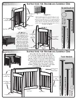 Preview for 2 page of OLD TOWN OAK Linbergh Crib Instructions For Assembling