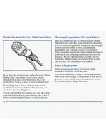 Preview for 74 page of Oldsmobile 1996 Silhouette Owner'S Manual