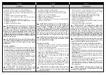 Preview for 36 page of Oleo-Mac BCF 430 Operators Instruction Book