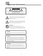 Preview for 3 page of Olevia MTK 437 User Manual