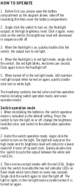 Preview for 2 page of OLIGHT H05S ACTIVE User Manual