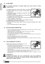 Preview for 24 page of Olimpia splendid AQUARIA 14P Instructions For Installation, Use And Maintenance Manual