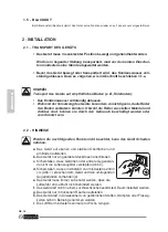 Preview for 96 page of Olimpia splendid AQUARIA 18 Instructions For Installation, Use And Maintenance Manual