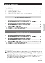 Preview for 57 page of Olimpia splendid B0873 Instructions For Mounting And Use Of Electronic Kits