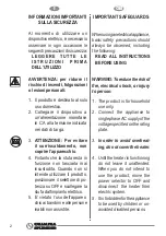 Preview for 2 page of Olimpia splendid CALDORAD 9 turbo timer Operating Instructions Manual