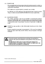 Preview for 19 page of Olimpia splendid DOLCECLIMA AIR PRO 14HP Instructions For Use And Maintenance Manual