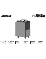 Olimpia splendid SeccoMust Instructions For Installation, Use And Maintenance Manual preview